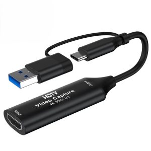 CAPTURADORA VIDEO STARWARE HDMI 4K USB C USB 3.0 MS2130 1080P MS2130