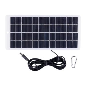 PANEL SOLAR PORTATIL STARWARE 12V 10W POLYSILICON 10W PORTATIL APTO CAMARA