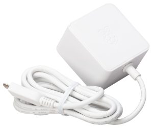 FUENTE SWITCHING RASPBERRY PI 12.5W 5.1V DC 2.5A MICRO USB FICHA AU BLANCA