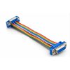 CABLE PLANO D-SUB STARWARE DB15 HEMBRA HEMBRA 15 PINES MULTICOLOR