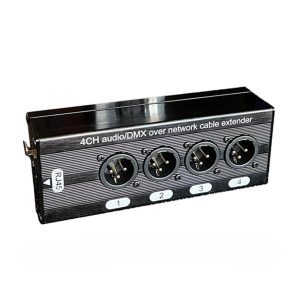 EXTENSOR AUDIO ILUMINACION POR RJ45 STARWARE XLR DMX 4CH MACHO P/CABLE SFTP